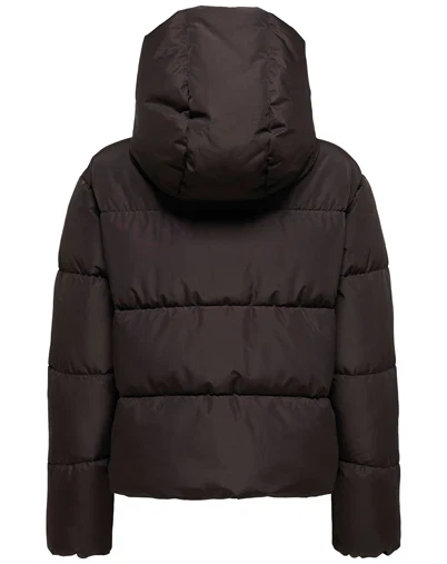 Only - ONLJuta Short Puffer Jakke -  Chocolate Torte 